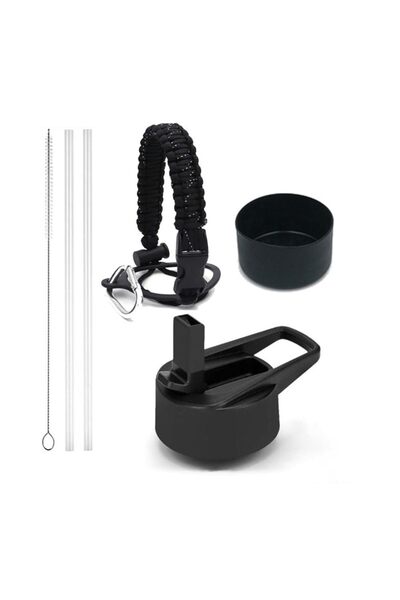 JZS Straw Lid for Hydro Flask Wide-Mouth Water Bottle 32 40 Oz Replacement