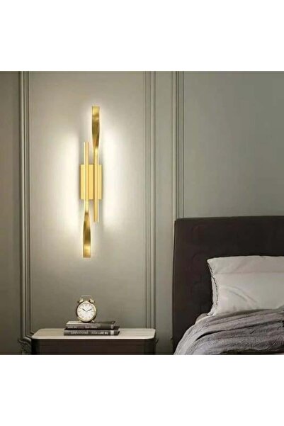 GENERAL Black and Gold LED Wall Lamp with Rechargeable Lithium Battery 50 cm – 3 Light Colors