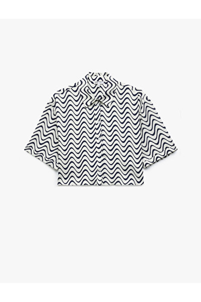 Koton Women's Shirt 5Sak60309Pw7S2 Model