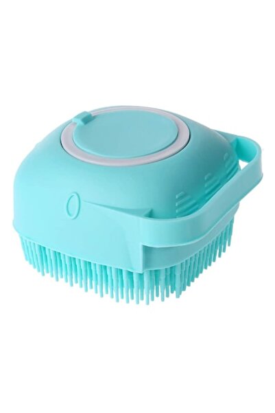 OEM Dog and cat washing brush with silicone shampoo reservoir