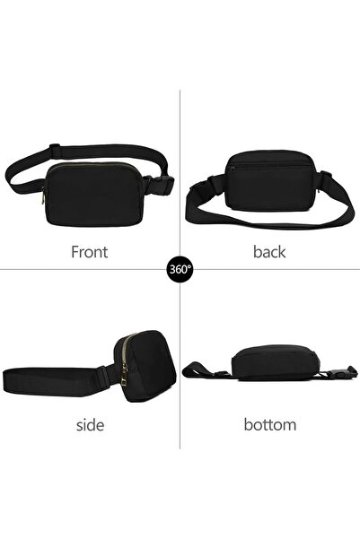 JZS Fanny Belt Bag Waist Pack Crossbody Bum Bag with Adjustable Strap for Women (Pink)