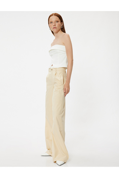 Koton Wide Leg Trousers