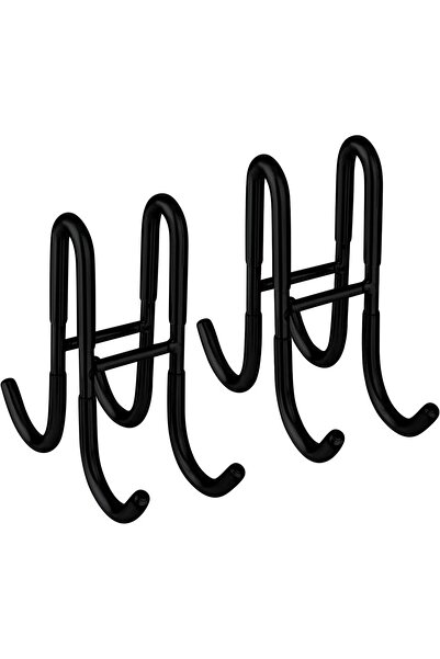 NO BRAND 2 304 stainless steel hooks, double-sided, bathroom non drilled towe...