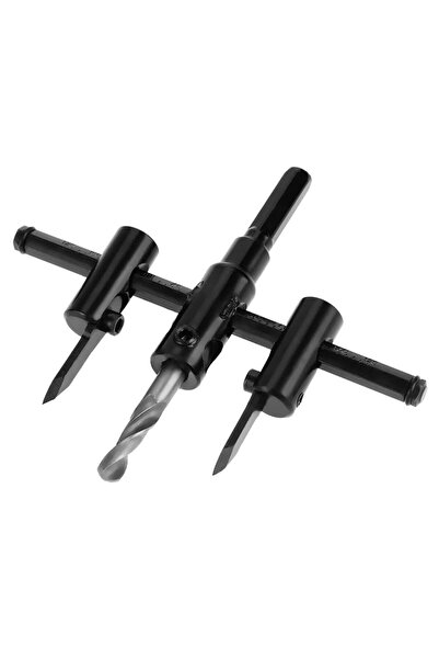 JZS Adjustable Hole Saw Circle Cutter Drill Bit 30-120mm for Drywall Wood