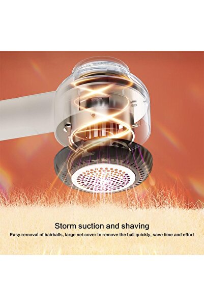 JZS Fabric Shaver Rechargeable Lint Remover, 6-Blade USB Defuzzer Silver Green