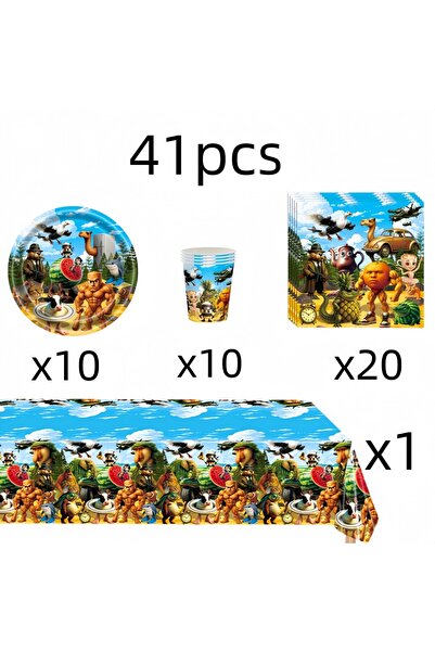 Choice4 41 قطعة أخرى من أدوات المائدة تونغ تونغ تونغ ساهور لتزيين حفلات أعياد...