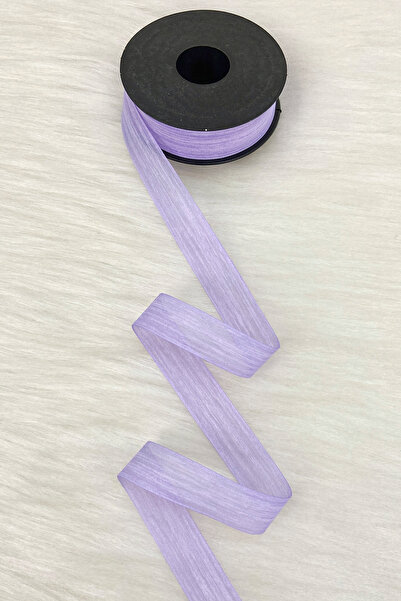 ZEYMERADE Κορδέλα λιλά λινό νοπέλι 2,5 εκ. 20 μέτρα, Κορδέλα διακόσμησης δώρου ειδικής περίστασης για προσωπικό δώρο