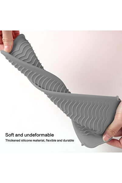 JZS Heat Resistant Mat 2 Pack for Curling Irons Straightener Silicone