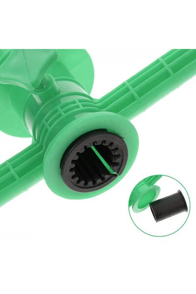 JZS Beach Umbrella Anchor Flag Stand 2PCS Green