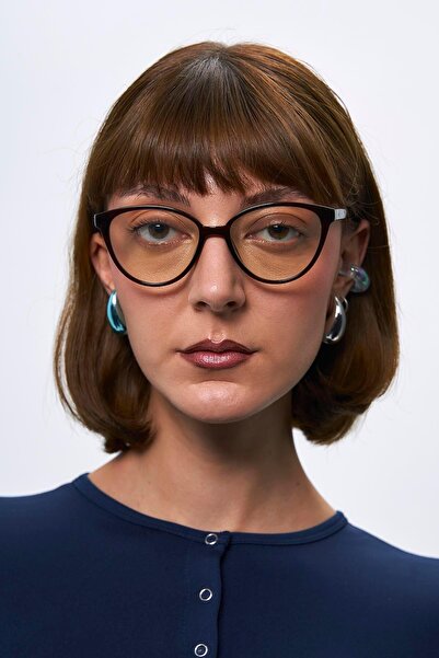 Bilge Karga Marion Brown Blue Light Protective Glasses