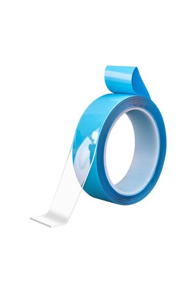 JZS Double Sided Tape Heavy Duty Clear Mounting Adhesive Strips 2mm x 5m