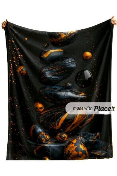 AngelsHome Special Design Luxury 100*150 cm Quick Drying Water Absorbent Bathroom&Beach&Sports Towel Natural Stones