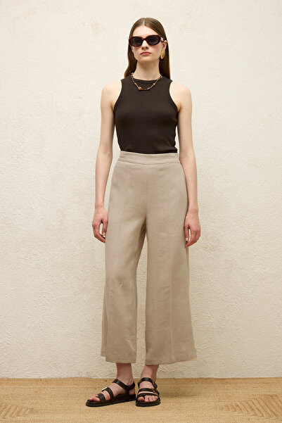 Manuka Ironed Linen Pants Sand