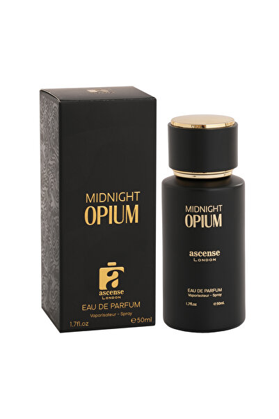 ASCENSE LONDON Midnight Opium Eau De Parfum 50ml– Luxury Unisex Perfume