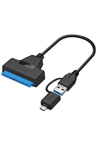 Daytona A4204 20cm USB3.0+Tip-C=>2,5" sata Hdd Ssd çevirici