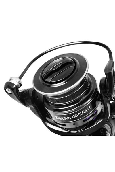 DELPHİN Mulinetă IXPERA 4T 2000, frână frontală, 5+1 rulmenți, raport de tran...