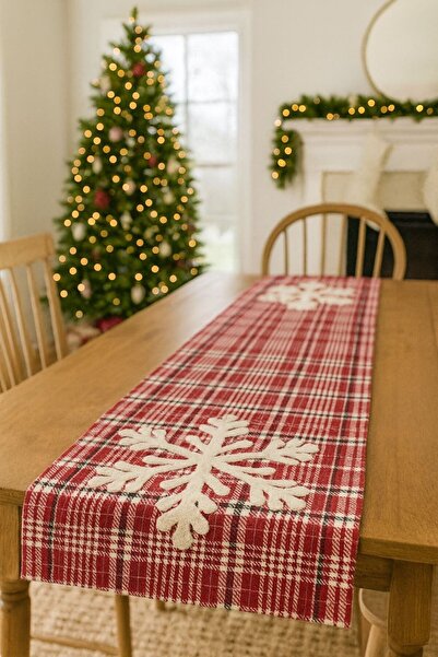 Pilloveland مفرش طاولة مطرز - 40*140 سم - PNR001