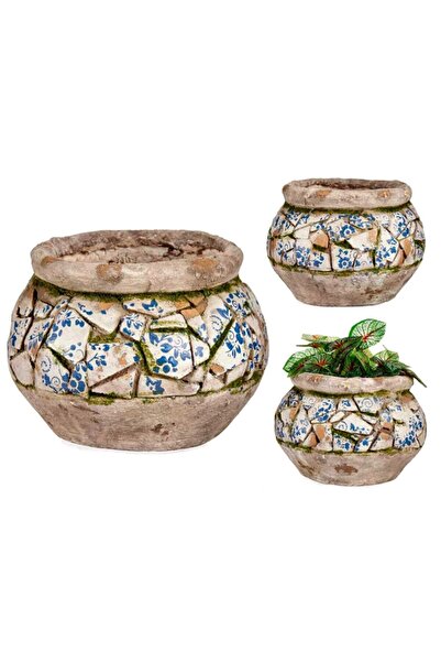 Ibergarden Rustic polyresin vase 28.5cm