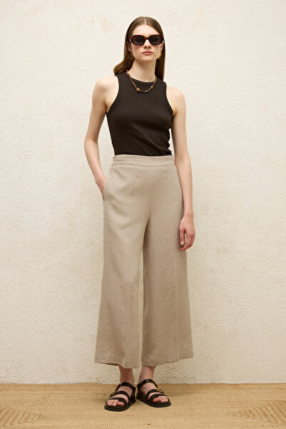 Manuka Ironed Linen Pants Sand