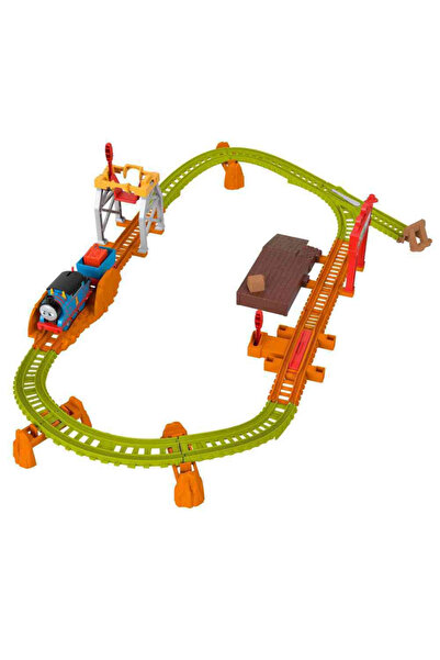FISHER PRICE Thomas & Friends Playset – Unstable Track Set with Motorized Thomas