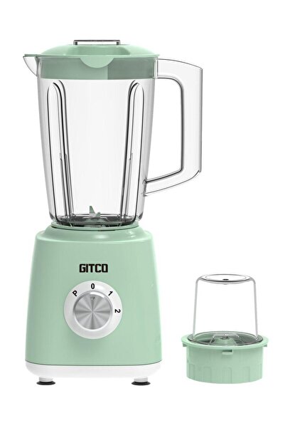 GITCO 2-in-1 Countertop Blender, 500 W, 1.5 L, GB1011 - Mint Green