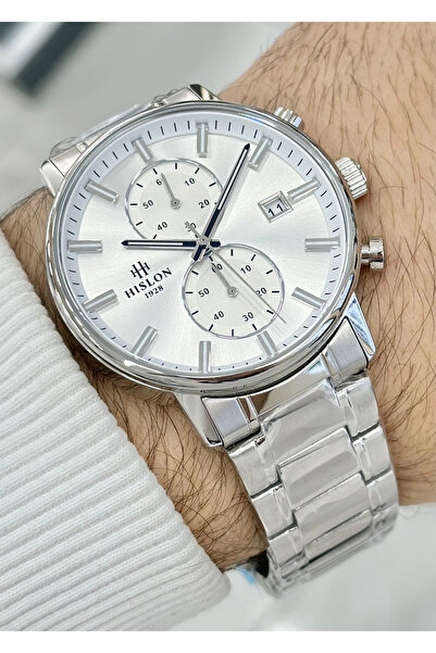 Hislon Orijinal Çelik Kordon Erkek Kol Saati ILKMS200S-02SS