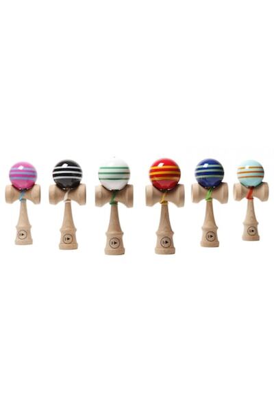 OEM Kendama interactive wooden toy for boys, 6 years