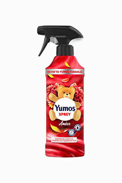 Yumoş Amber Freshness Home and Textile Spray, 450 mL