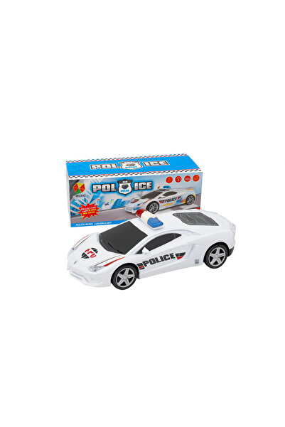 OEM Police Car with Lights and Music – 17 cm, Sport Model