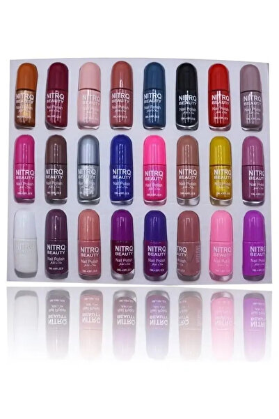 NITRQ BEAUTY مناكير نتروك بيوتي24 قطعة استند