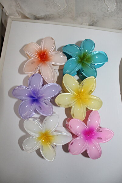 Kudi 6 Large Lotus Flowers and 6 Small Clothespins