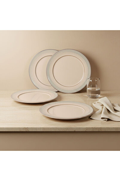 Güral Porselen Valeron 6 Pieces 20 cm Cake Plate Reactive Agate 969