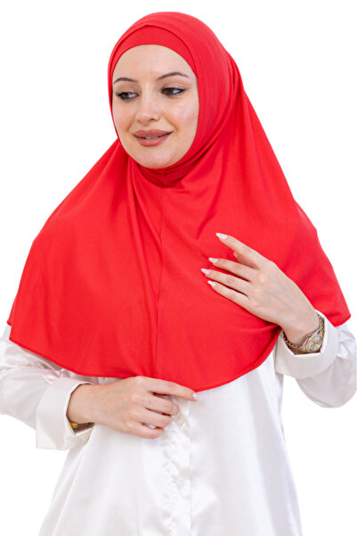 Modish Group Έτοιμο τουρμπάν και χιτζάμπ – Άνετο χιτζάμπ με σετ μπονέ από βισκόζη, ισλαμικό ρούχο - Ροζ