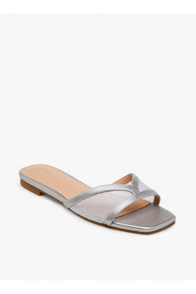 Flora Bella by Shoexpress Women Mesh Panel Slide Sandals