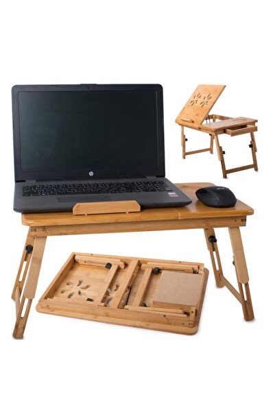 verk group Masa laptop pliabila din bambus Verk Group, ajustabila