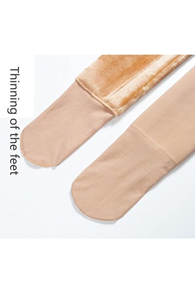 MEBA Θερμικό εσώρουχο με βελούδινη επένδυση σε χρώμα δέρματος, χειμερινό καλσόν