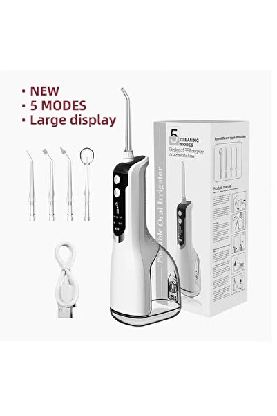 NKX Portable USB Rechargeable Oral Irrigator Water Flosser Water Jet