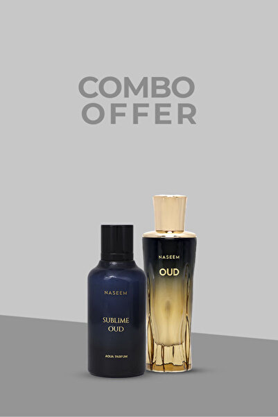 Naseem Special Combo (Oud EDP-80ml, Sublime Oud EDP-55ml) for Men and Women