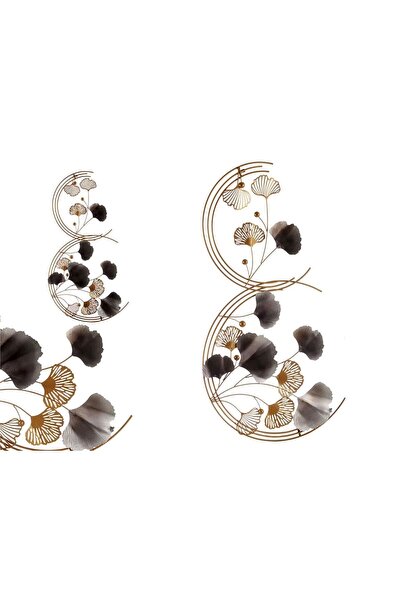 GIFTDECO Decoratiune metalica murala orizontala Giftdecor, model circular