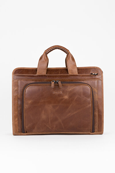 Fossil 100% Genuine Leather Business Laptop & Briefcase 14 Inch