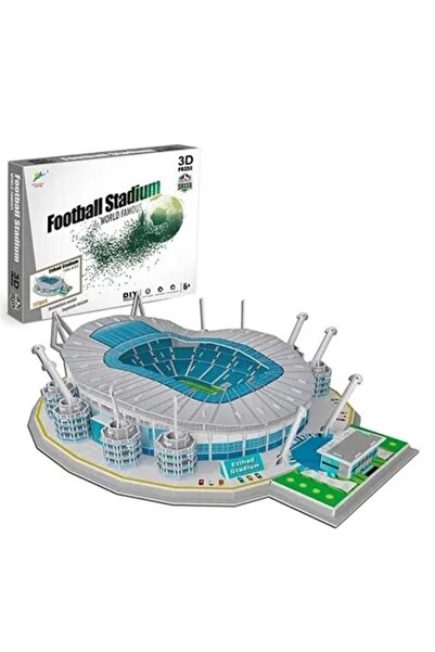 Arabest أحجية الصور المقطوعة ثلاثية الأبعاد لملعب مانشستر سيتي لكرة القدم، 117 قطعة