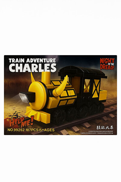 BaoBao Set de construcții Trenul Aventură Charles – Tren de groază, +86 piese...