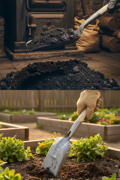 HkTeknik Metal Faraş Çöp Küreği Ağaç Saplı | Kömür-Köz-Soba-Ateş-Mangal-Sıvac...