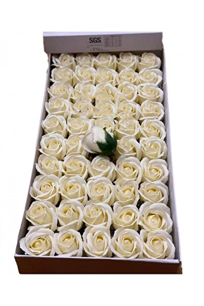 OEM Set 50 Trandafiri de Sapun Premium Parfumati, 5cm