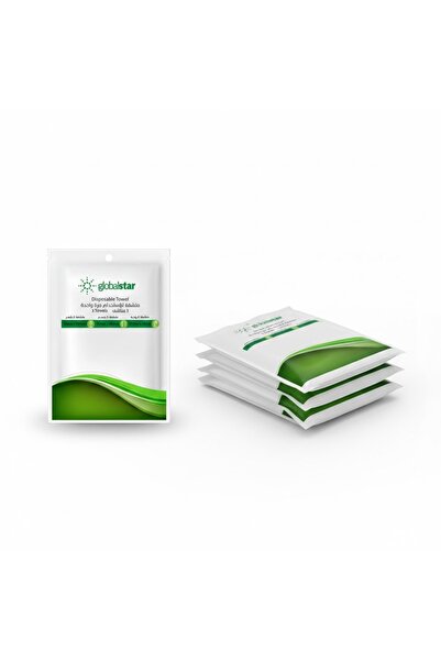 Globalstar Disposable Towels (Pack of 20) - 3 Sizes for Face, Body, and Hair