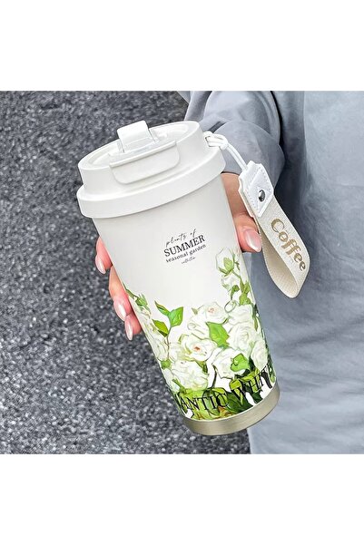 Generic 500ml Ceramic Thermo Cafe Coffee Mug Car Thermos Mug LeakProof Travel...