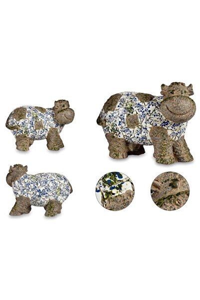 verk group Ibergarden decorative garden figurine, mosaic cow model