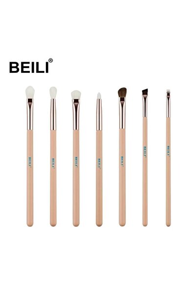 BEILI Cream 7-Piece Makeup Brush Set