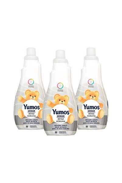 Yumoş Uzman Beyaz Koruma 1200 ml 3'lü Paket