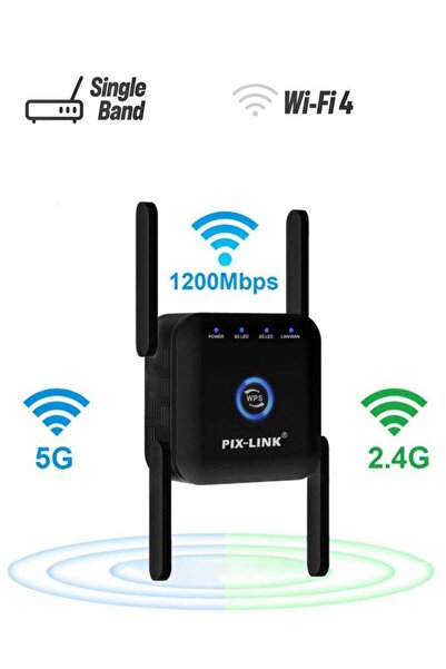 Arabest 5G WiFi Repeater Amplifier Black